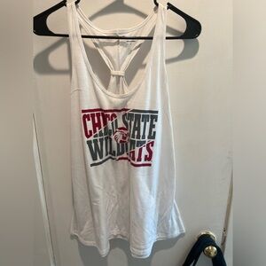 White Chico Wildcats tank